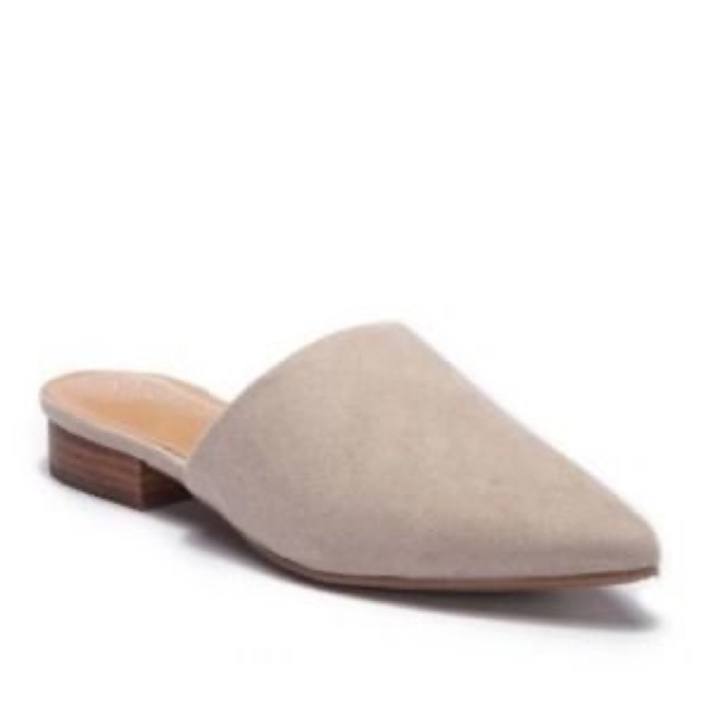 Abound light brown faux suede mules